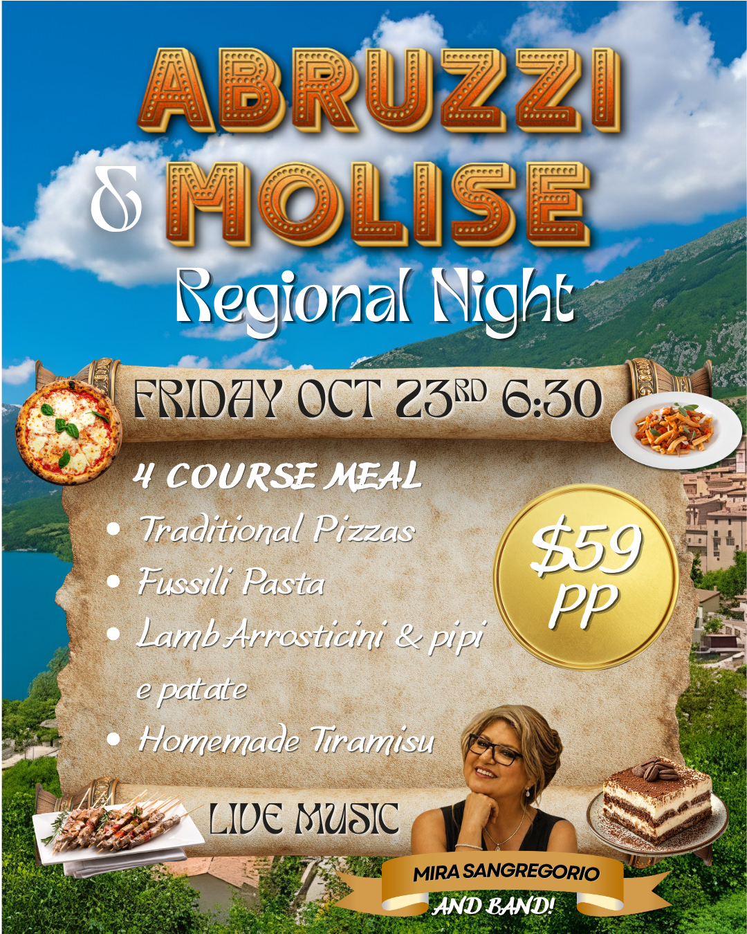 🇮🇹 Abruzzi & Molise Regional Night 🇮🇹