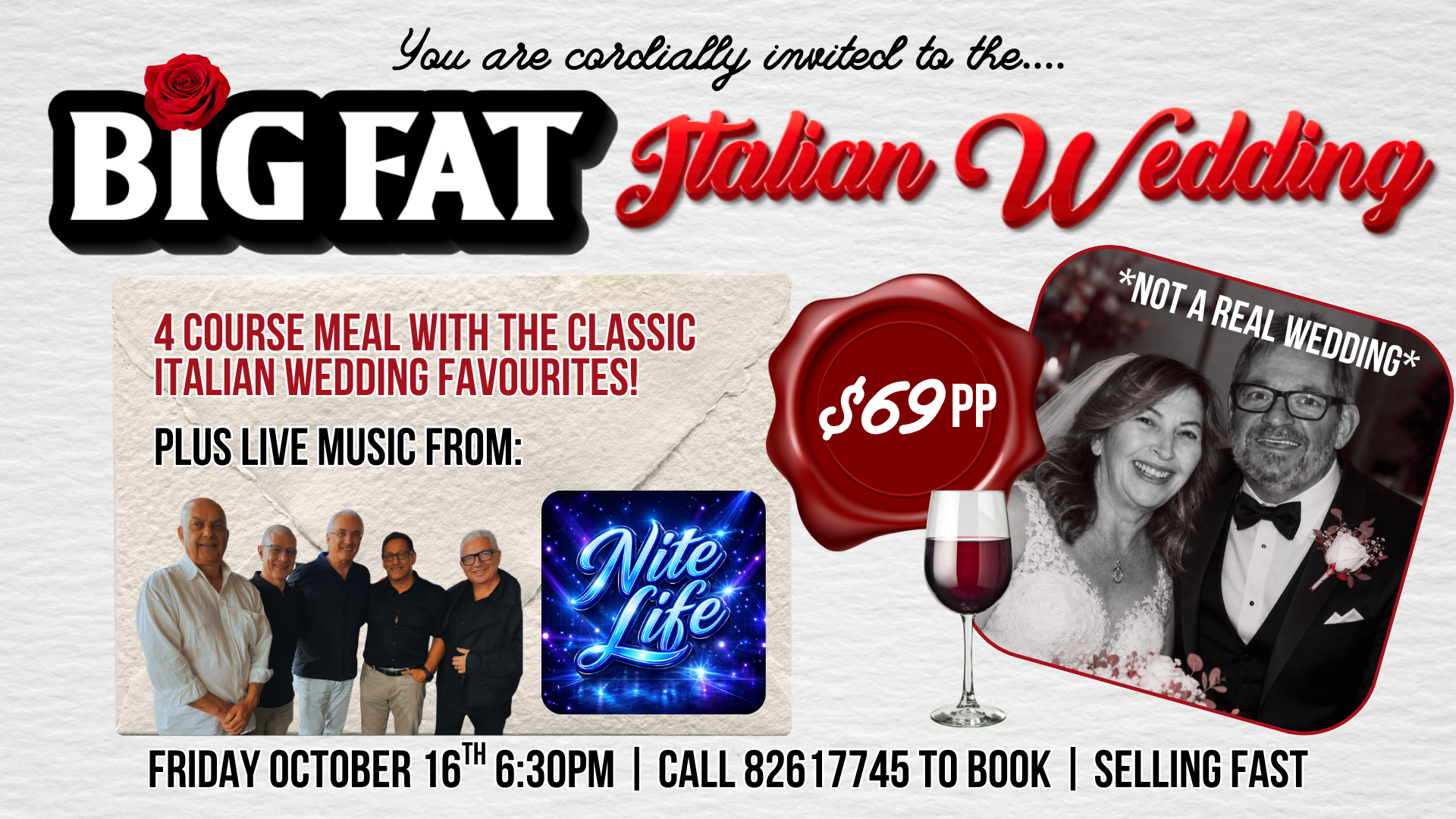 BIG FAT ITALIAN WEDDING ๐ฎ๐น๐