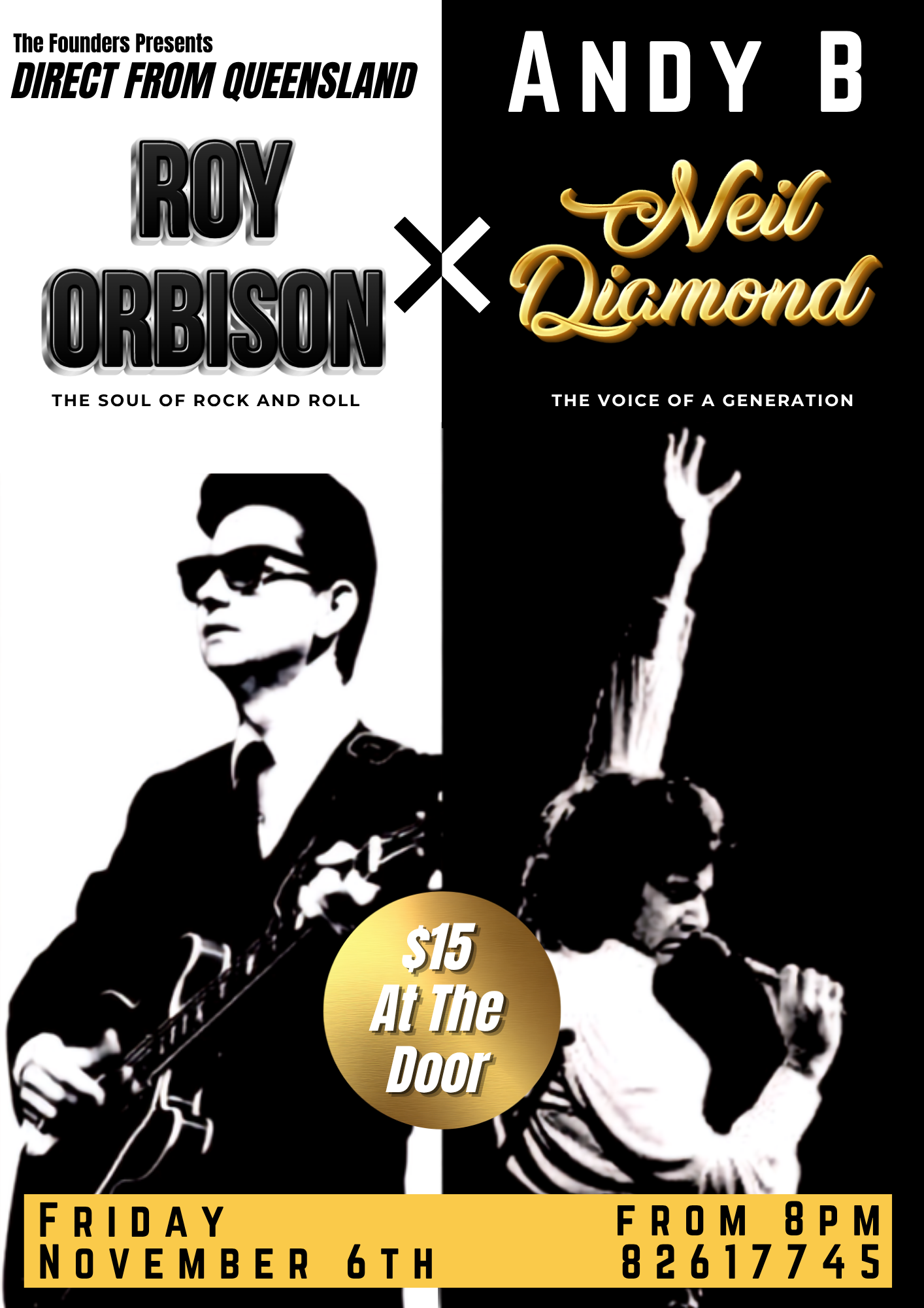 ๐๏ธ ROY ORBISON ร NEIL DIAMOND ๐๏ธ