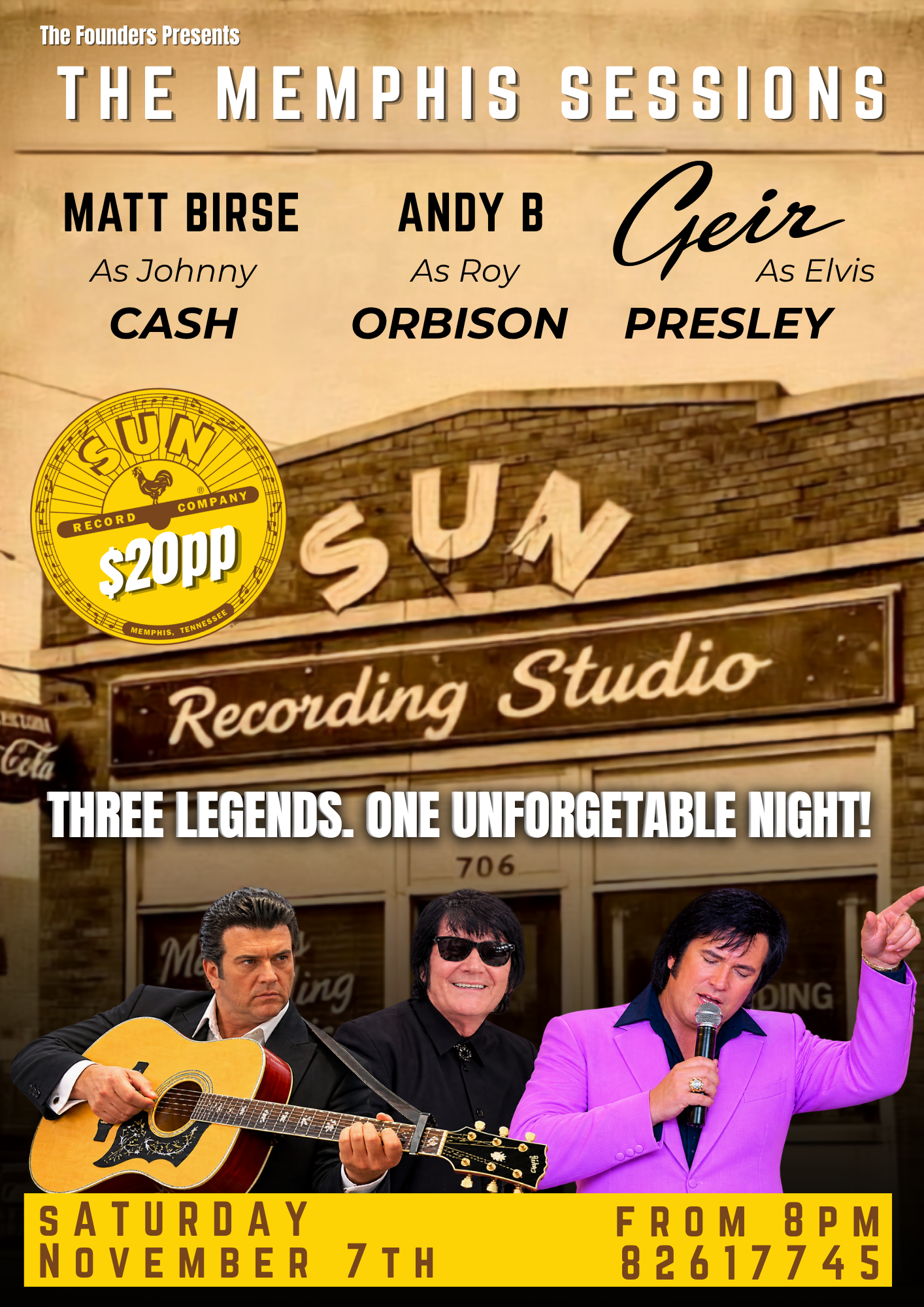 πΈ THE MEMPHIS SESSIONS πΈ Johnny Cash, Roy Orbison & Elvis Presley