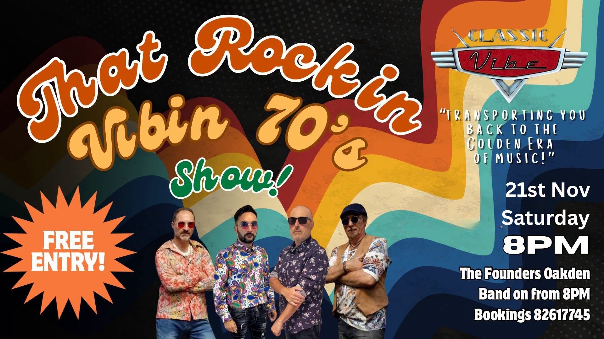 That Rockin’ Vibin’ 70’s show