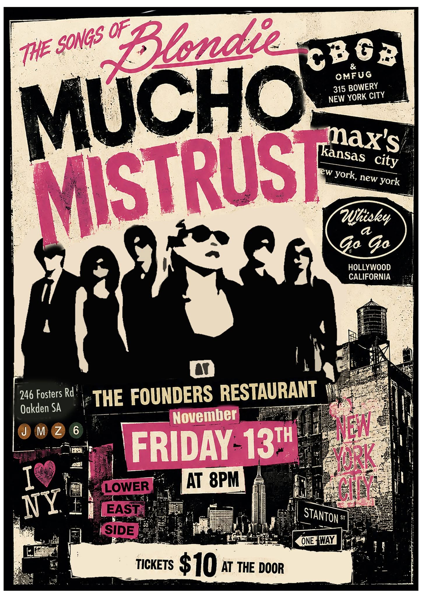 Mucho Mistrust – Blondie Tribute